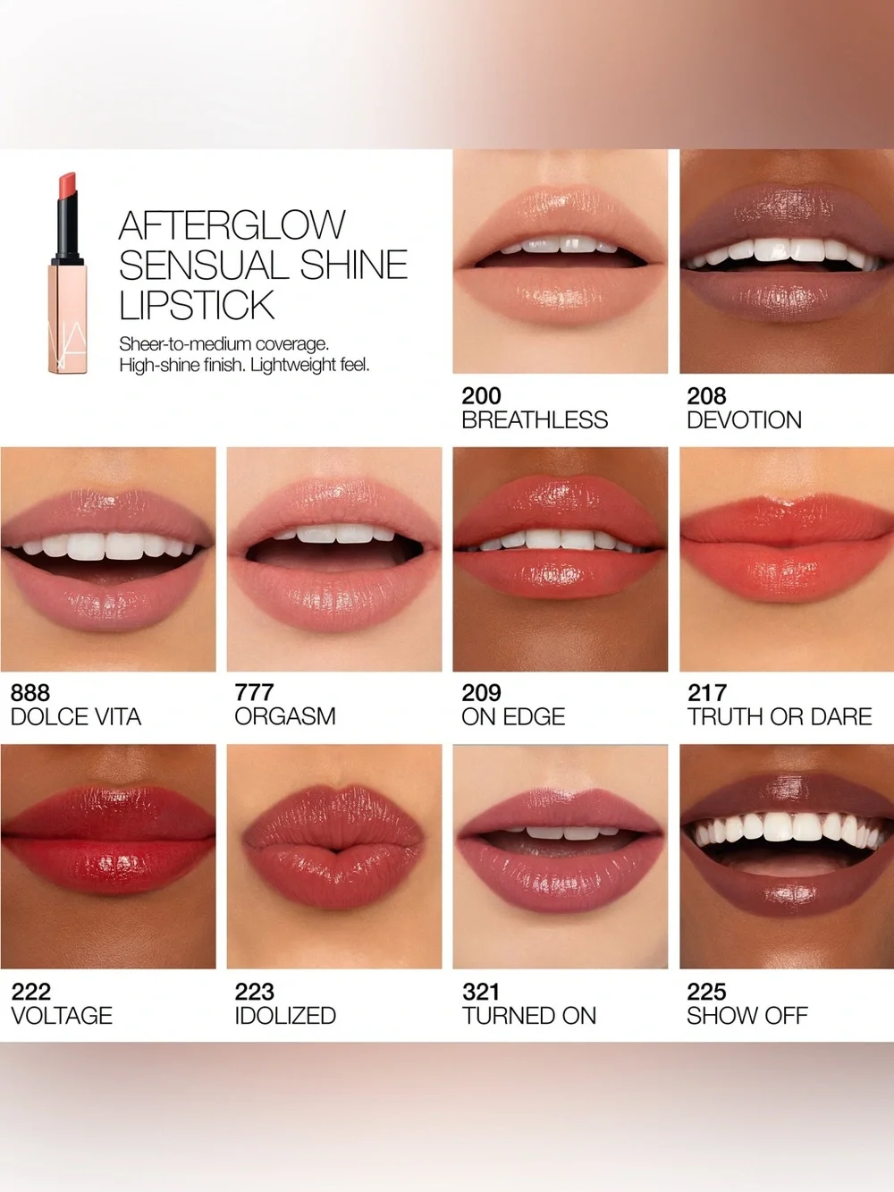 NARS Lipstick - berry red
